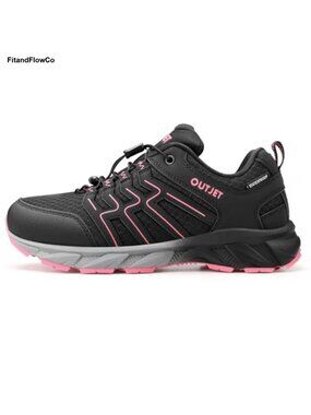 Waterproof Hiking Shoes Quick Laces Lightweight Breathable Non-Slip